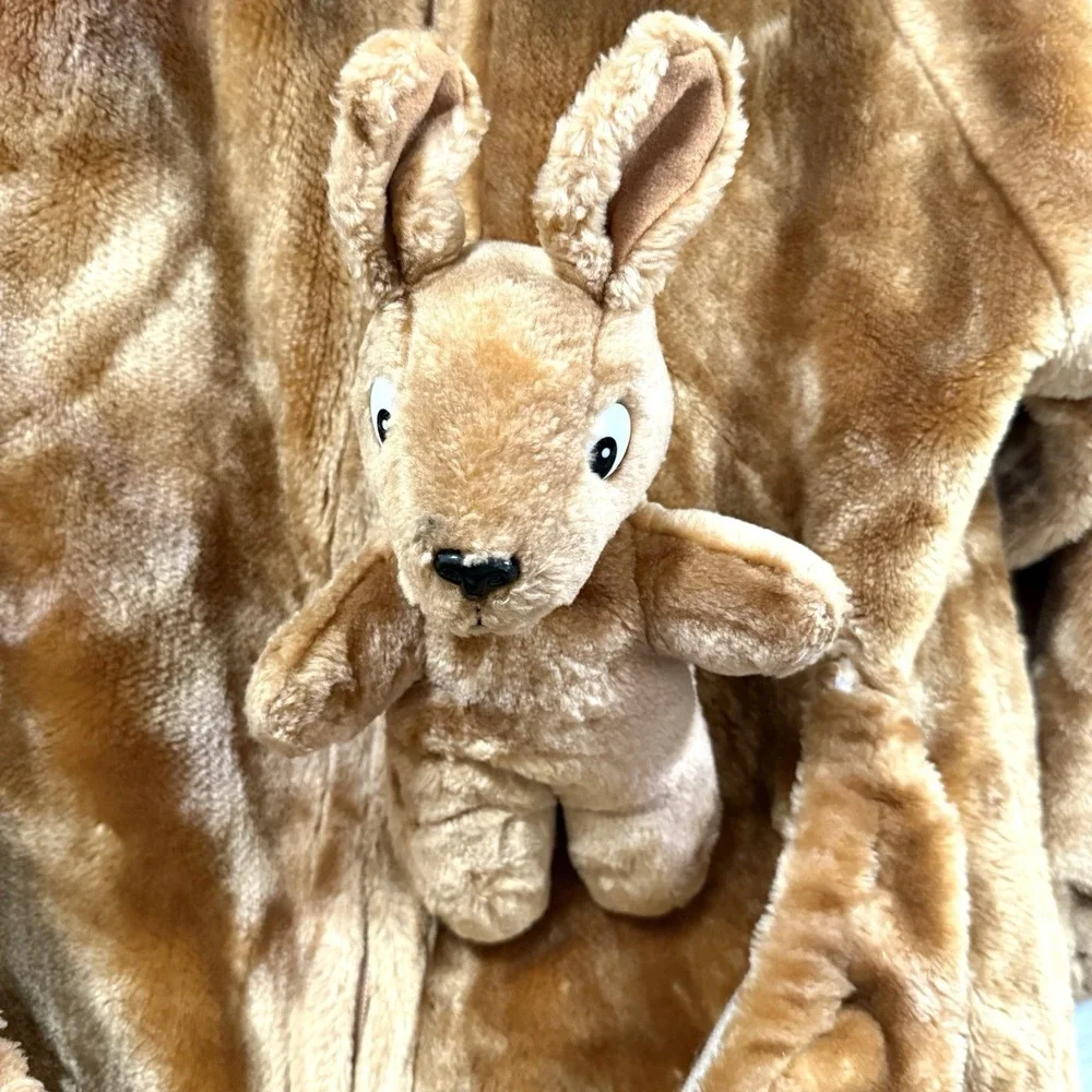 Kids Kangaroo Halloween Costume Sz 7/8 Theater Quality Body Suit Warm Fast Ship!